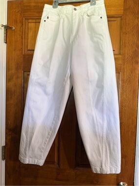 Judy Blue White Ankle Cropped Jeans